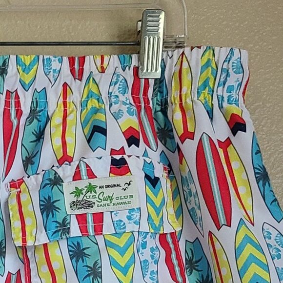 u.s. surf club swim trunks surf board shorts mens size 2XL - Picture 3 of 5